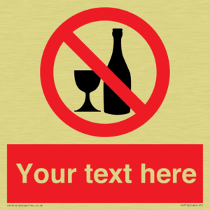 Custom prohibition no alcohol